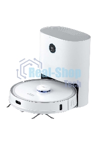 Робот-пылесос Roidmi Smart Robot Vacuum and Mop Cleaner H30Plus белый, 52 Вт, 5200 мА·ч, уборка сухая/влажная, пылесборник контейнер 0.25 л