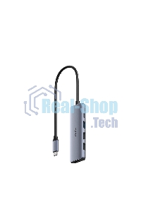 USB-концентратор CUDY 5-IN-1 USB-C Hub with 4K HDMI
