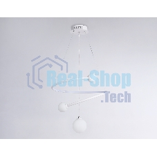Светильник Ambrella light FL66299 WH белый 39W 3000K-6400K+G9 D500*1200 (ПДУ ИК)