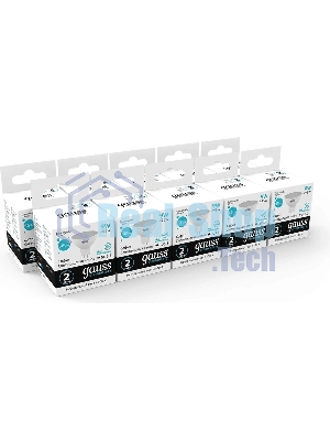 Лампа светодиодная Gauss 13529 LED Elementary MR16 GU5.3 9Вт 4100К