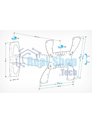 Кронштейн Holder LCDS-5046 белый