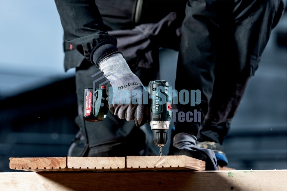 Дрель-шуруповерт аккумуляторная Metabo PowerMaxx BS 12 601036500, Аккумуляторный, 12В, 2 АКБ, Кейс