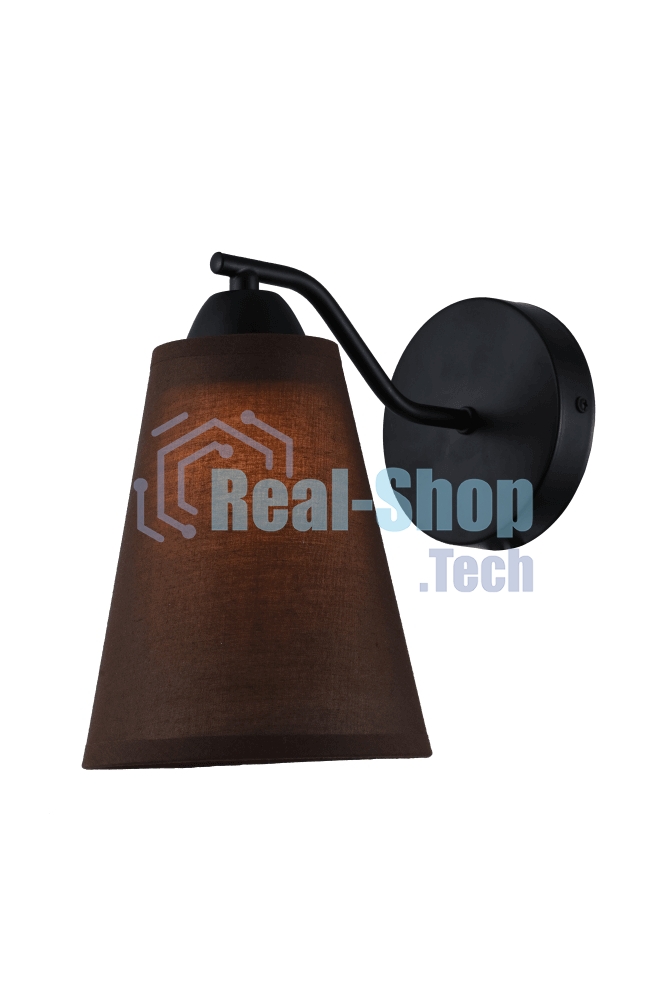 Бра Hiper E27х1х60Вт Черный/шоколадный H059-1