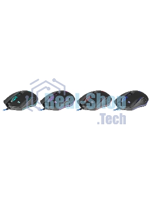 Мышь проводная Defender Sky Dragon GM-090L черный, 3200 dpi, USB, кнопки - 6