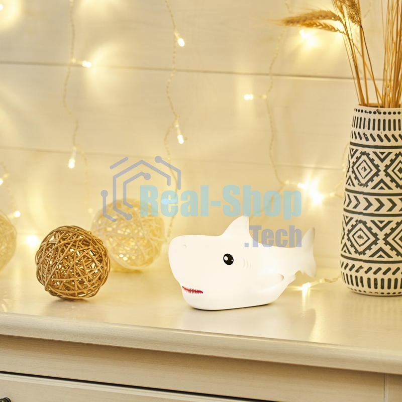 Силиконовый ночник Neon-night Шарк