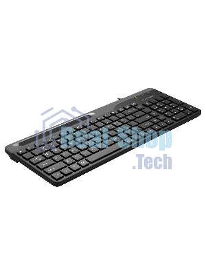 Клавиатура проводная A4Tech Fstyler FK25, USB, черный/серый