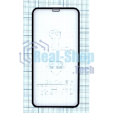 Защитное стекло 4D для Apple iPhone X черный Защитное стекло 4D для Apple iPhone X черный
