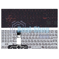 Клавиатура для ноутбука Lenovo Legion Y520 Y520-15IKB черная без рамки
