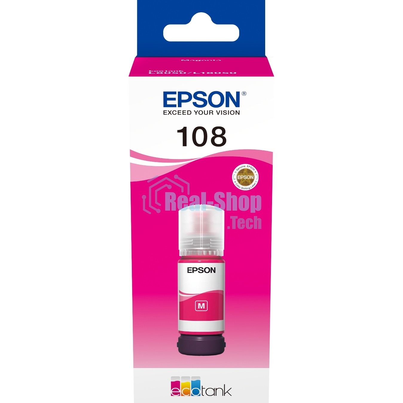 Контейнер с пурпурными чернилами Epson C13T09C34A