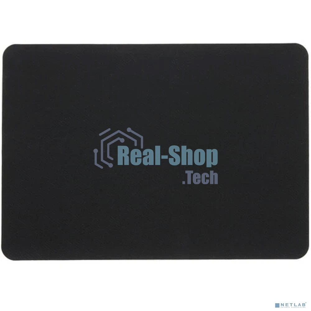 Коврик для мыши Gembird MP-35-25-BLACK, черный, 350х250х3мм, ткань/резина, пакет