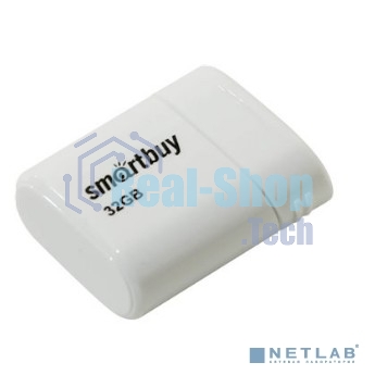 Флешка USB Smartbuy LARA White (SB32GbLARA-W), 32Gb, USB 2.0, R/W 15/5, белый