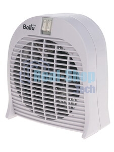 Тепловентилятор Ballu BFH/S-04 серый, 2000 Вт, 25 м2, термостат