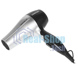Фен Centek CT-2258 серебристый/черный, 850 Вт, компактный