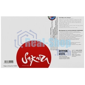 Картридж Sakura CF226X/052H для HP и Canon, черный, 9200 к.