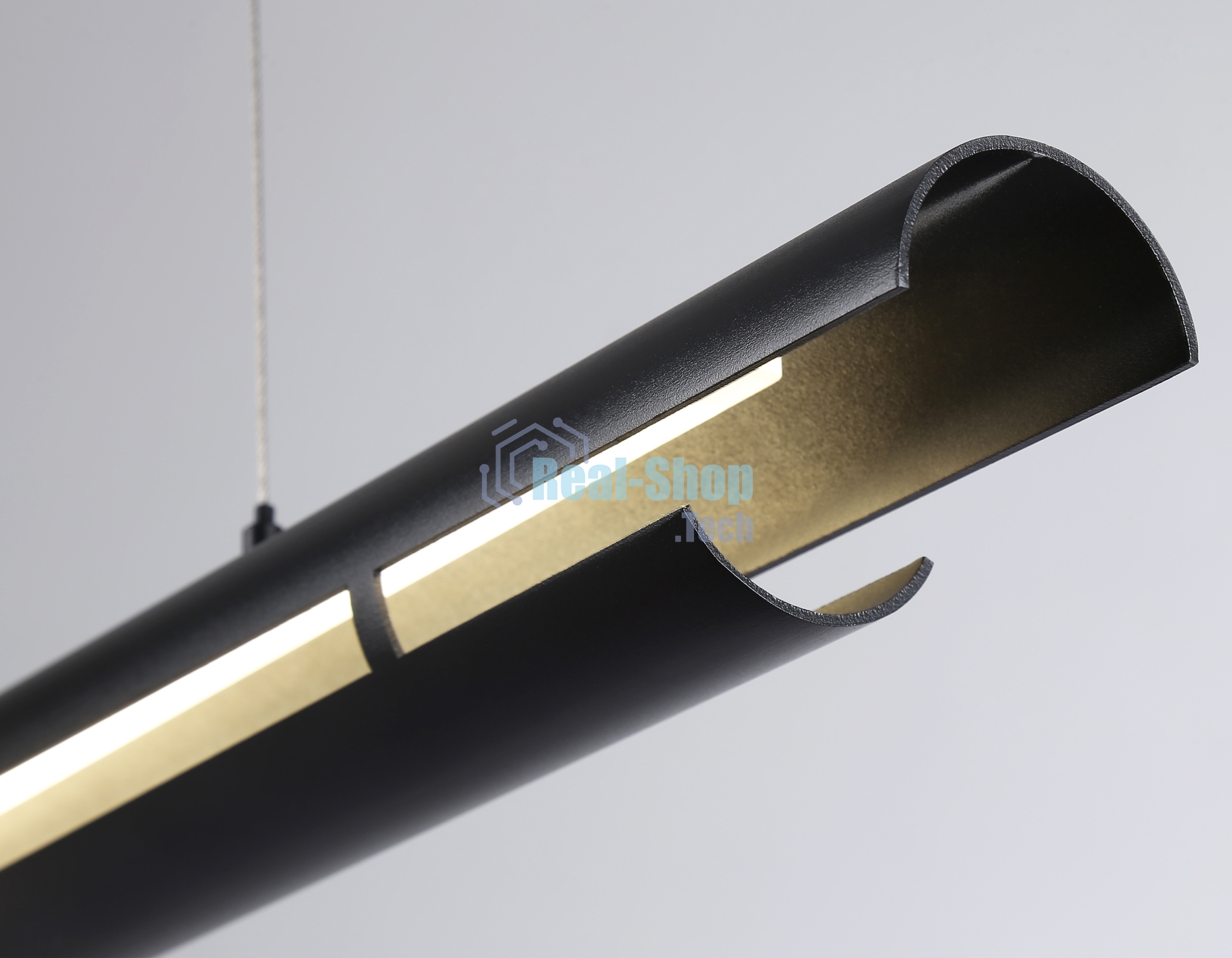 Светильник Ambrella light TN71337 BK черный LED 10W 4200K 945*60*1060