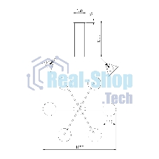 70161/6 / подвесной светильник / черный Smart