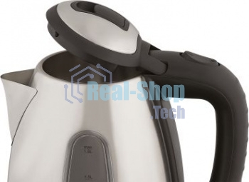 Чайник электрический Scarlett SC-EK21S88 1.8л. 2200Вт черный/серебристый (корпус: нержавеющая сталь)