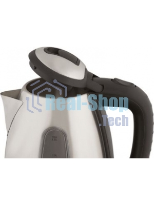Чайник электрический Scarlett SC-EK21S88 1.8л. 2200Вт черный/серебристый (корпус: нержавеющая сталь)