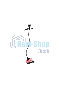 Отпариватель Centek CT-2375 розовый/черный 2000Вт, 1.5л, 40г/мин, складная вешалка, сталь. подошва