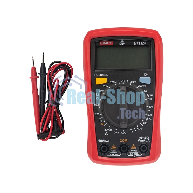 Портативный мультиметр UNI-T UT33D+