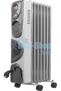 Обогреватель масляный Ресанта ОМ-7НВ (7секций) белый, 1900 Вт, 19 м2, термостат 67/3/10