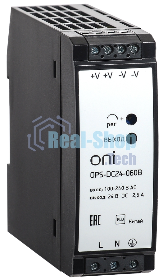 Блок питания OPS 220В AC/24В DC 60Вт ONI OPS-DC24-060B