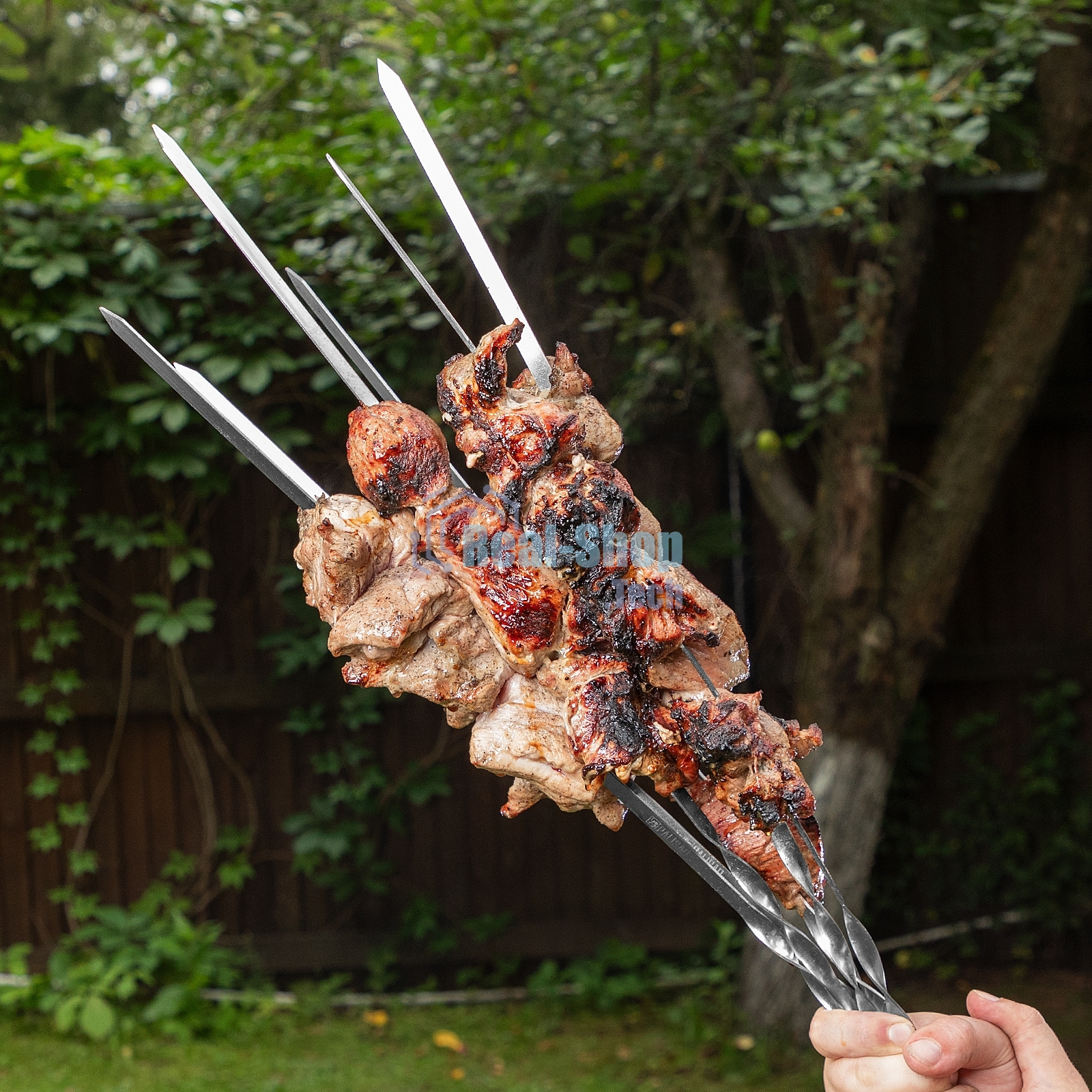 Шампуры с чехлом 60 см (6шт.) Camping Palisad