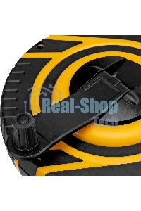 Рулетка геодезическая Denzel 20 м х 15 мм, закрытый корпус, фиберглассовая лента