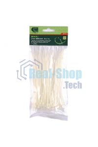 Хомуты Сибртех, 150 х 2,5 мм, пластиковые, белые, 100 шт. 45519