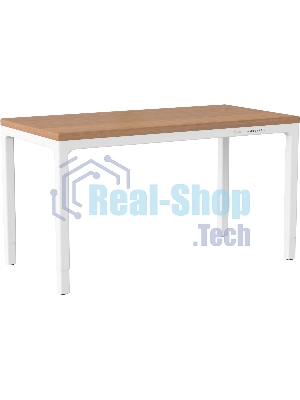 Стол компьютерный Cactus CS-ET-WWD столешница МДФ, белый дуб молочный каркас белый