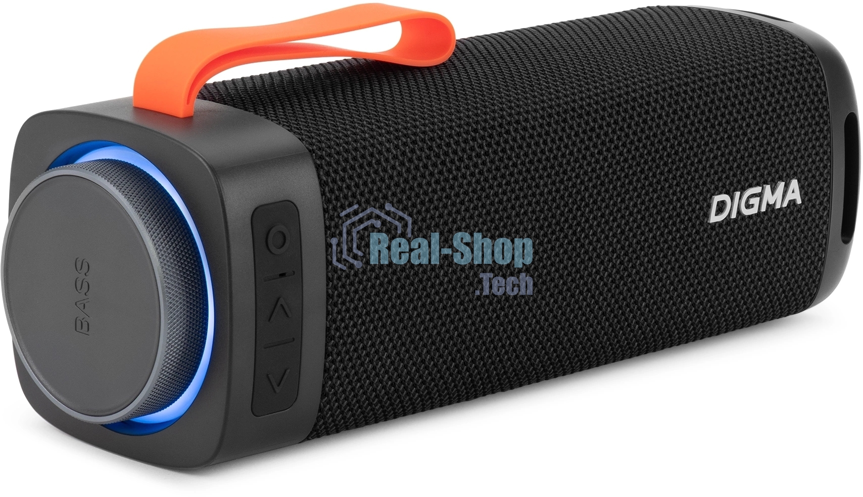 Портативная колонка Digma D-PS1522 черный 60W 2.0 BT 10м 3000mAh (PS1522B)