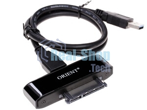 Переходник SATA на USB 3.0 на шнурке 30см DM-685