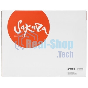 Картридж Sakura SP200HE для Ricoh SP 200N/SP 200S/SP 202SN/SP 203SF/SP 203SFN/SP 212, черный, 2 600 к.