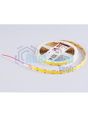 Светодиодная лента Ambrella light GS4801 COB 616Led/19W m/ 24V IP20 3000K/ 5m*12mm*2mm (2 конт.)