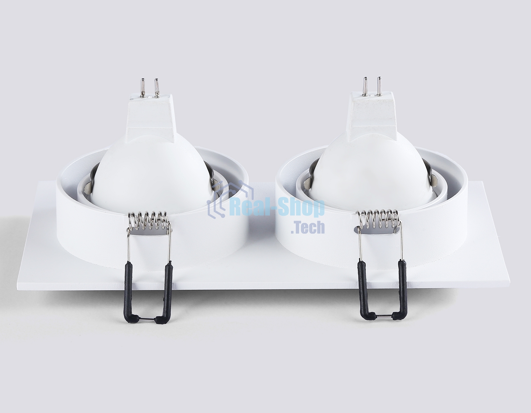 Светильник встраиваемый Ambrella light TN102731/2 WH белый GU5.3 175*92*23