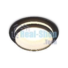 Светильник Ambrella light TN30708 BK черный GU5.3 D92*36