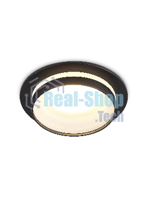 Светильник Ambrella light TN30708 BK черный GU5.3 D92*36