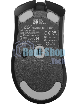 Мышь беспроводная/проводная Razer DeathAdder V3 Pro черный, 30000 dpi, радиоканал, USB, кнопки - 6