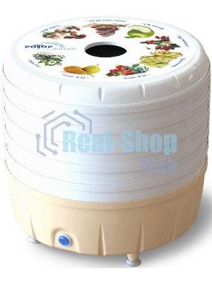 Сушилка для овощей и фруктов Ротор Алтай СШ-022 5под. 350Вт белый