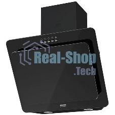 Вытяжка наклонная KRONA Liva 500 PB черный, 49.6 см, 715 куб. м/ч, 52 дБ