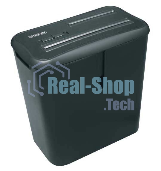 Шредер Office Kit S30 (секр.P-4)/фрагменты/6лист./14лтр./скобы/пл.карты/CD