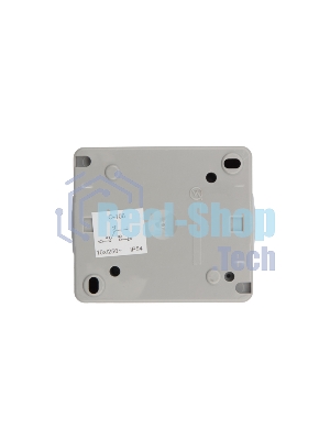 Выключатель одноклавишный Kranz INDUSTRIAL открытой установки, IP54 серый