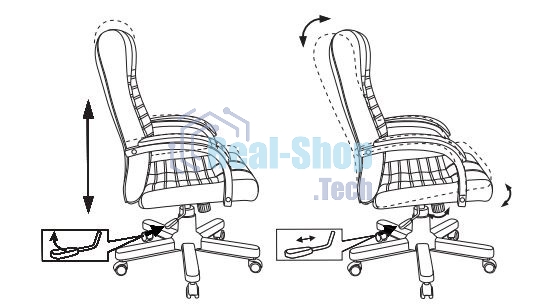 Кресло руководителя Бюрократ KB-10WALNUT/B/LEATH черный, кожа, крестовина дерево