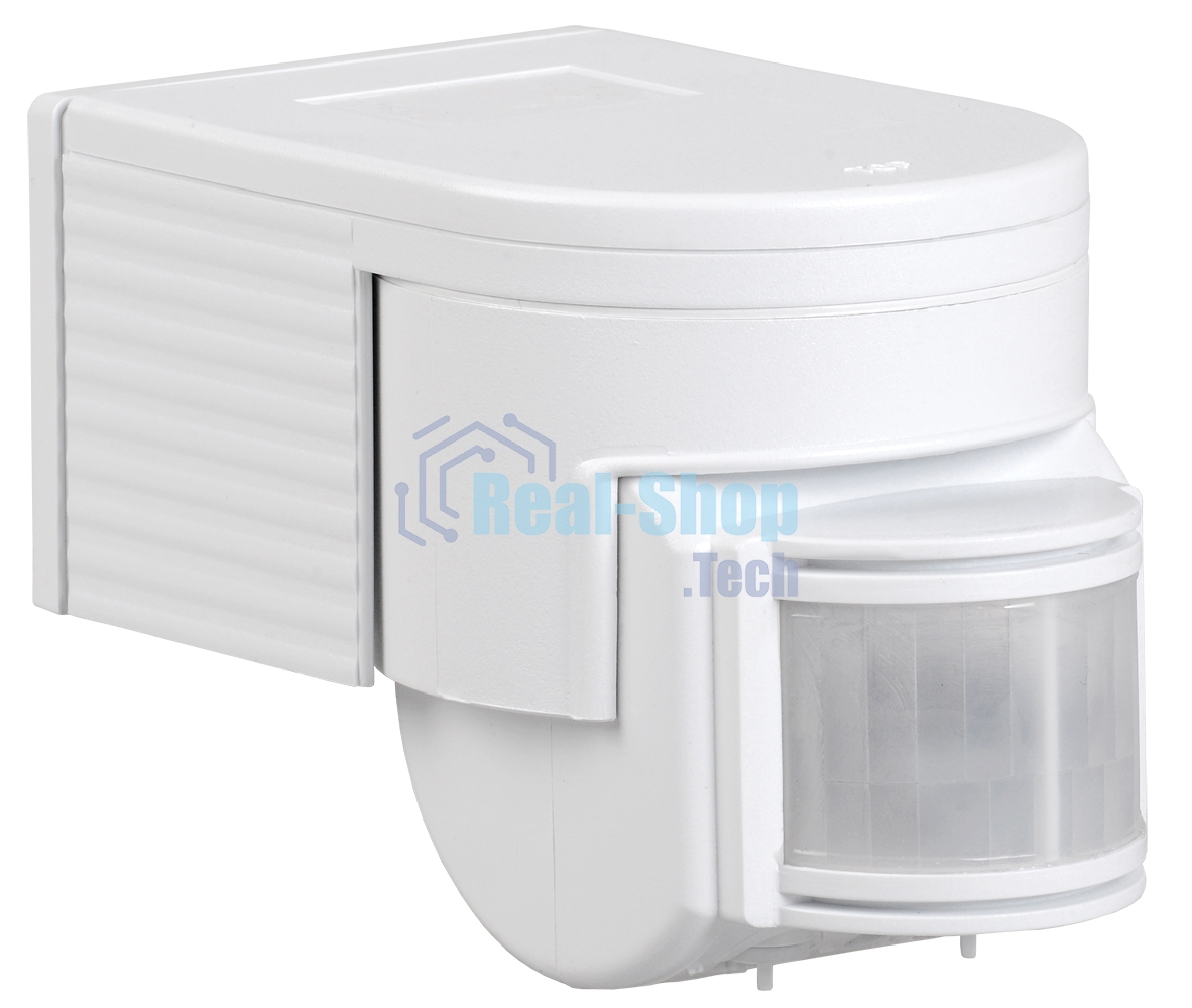 Датчик движения Iek LDD10-012-1100-001ДД 012 белый, макс. нагрузка 1100Вт, угол обзора 180град., дальность 12м, IP44, ИЭК