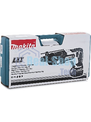 Перфоратор Makita DHR241RFE Перфоратор ак ,SDS+, 18В,2 х 3А ч Li-ion,3реж,1.9Дж,0-4000у\м,3.5кг,чем,подсв,совмест с 4 А ч Li-ion