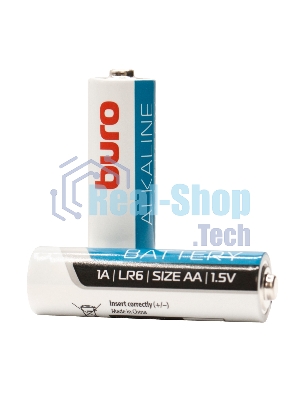 Батарея Buro Alkaline LR6 AA (4шт) блистер