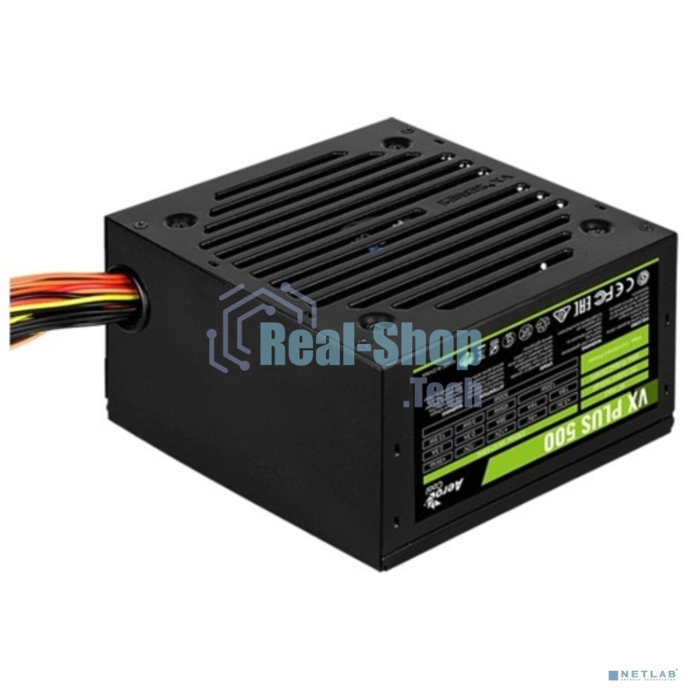 Блок питания Aerocool/Formula ATX 500W AC VX PLUS (20+4pin) 120мм fan 3xSATA RTL