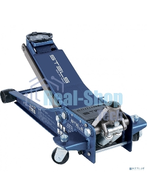 Домкрат гидравлический подкатной Stels 51136, быстрый подъем 3т low profile quick lift 75-515 мм про