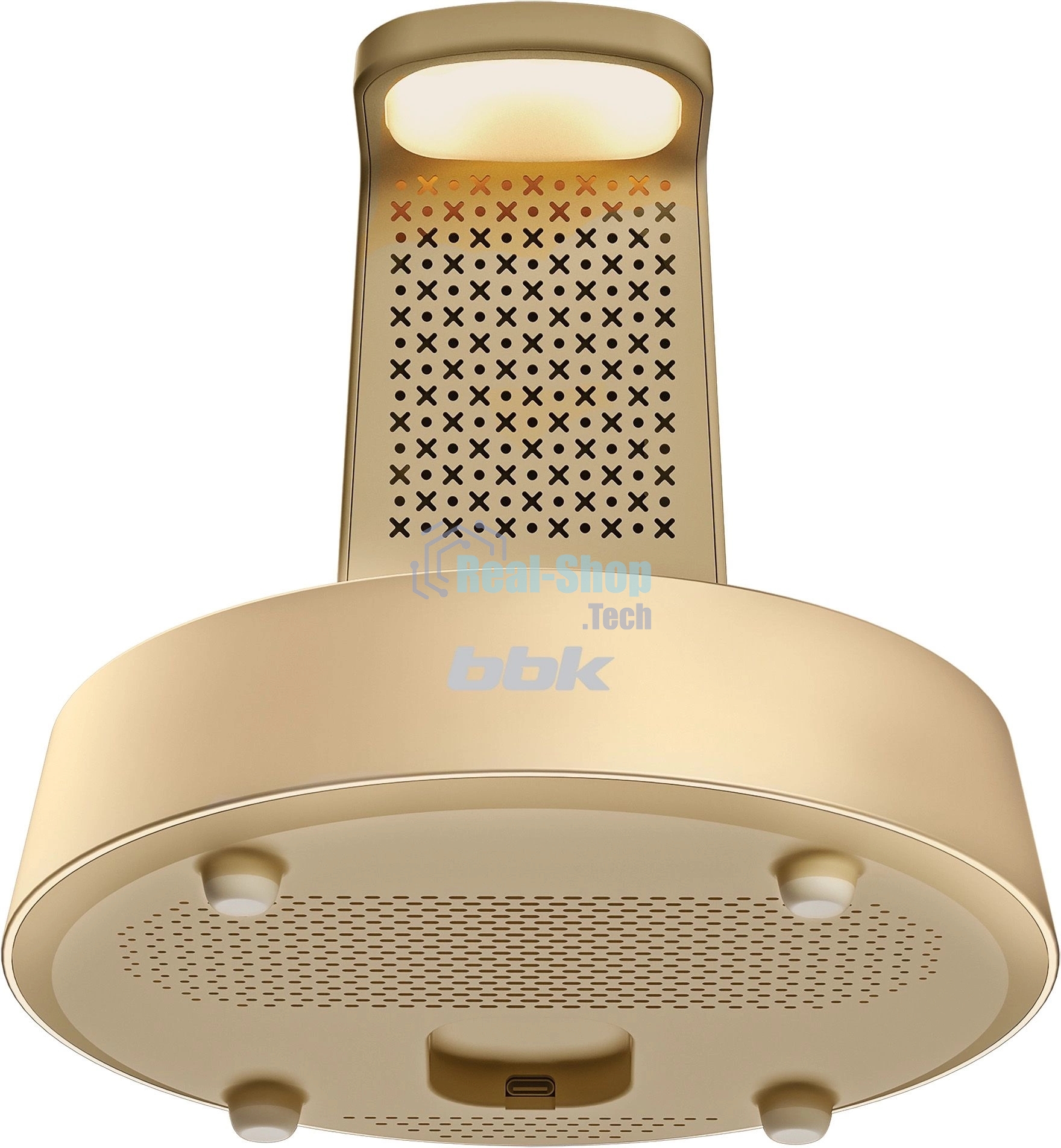 Портативная колонка BBK BTA1110 золотистый 10W 2.0 BT 10м 1800mAh