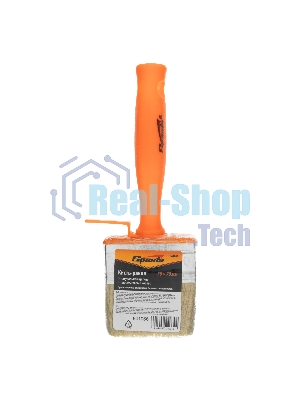 Кисть-ракля Sparta 30х70 мм, натуральная щетина, пластмассовый корпус, пластмассовая ручка